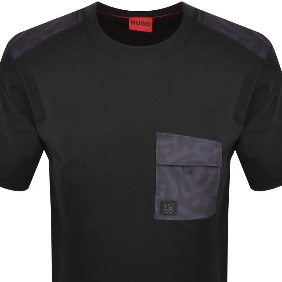 Hugo boss black shirt sale shop